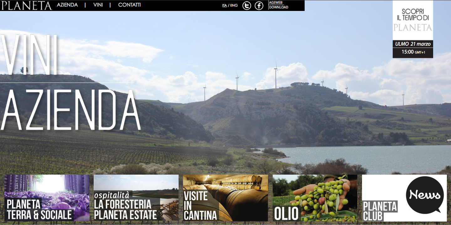 Il tempo di Planeta: il progetto online che cattura l'anima del vino